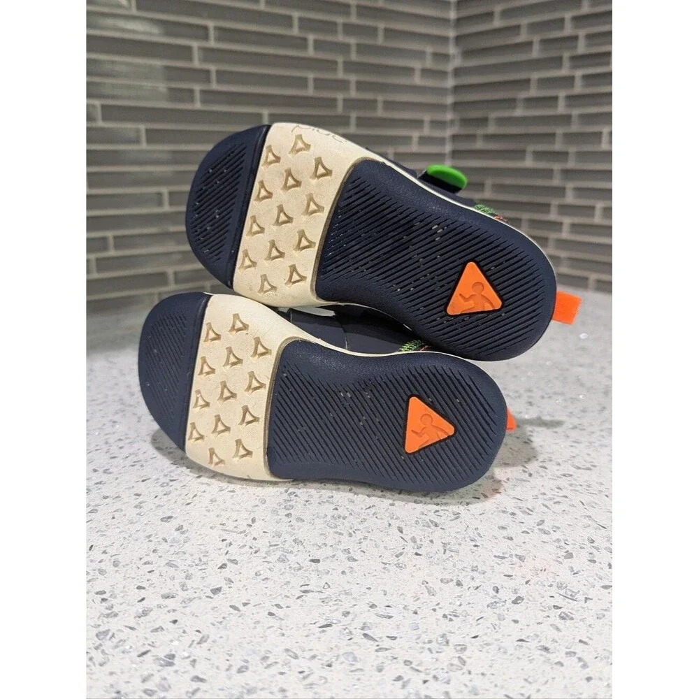 Plae Kids Sam 2.0 Blue Green Fisherman Sandal Sneaker Summer Toddler Boys 7.5